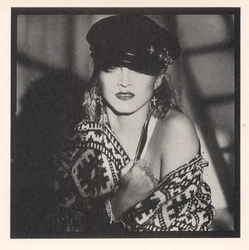 Featured is a postcard image of Madonna, photo by Iain Mckell.  The original unused Athena Art postcard is for sale in The unltd.com Store.